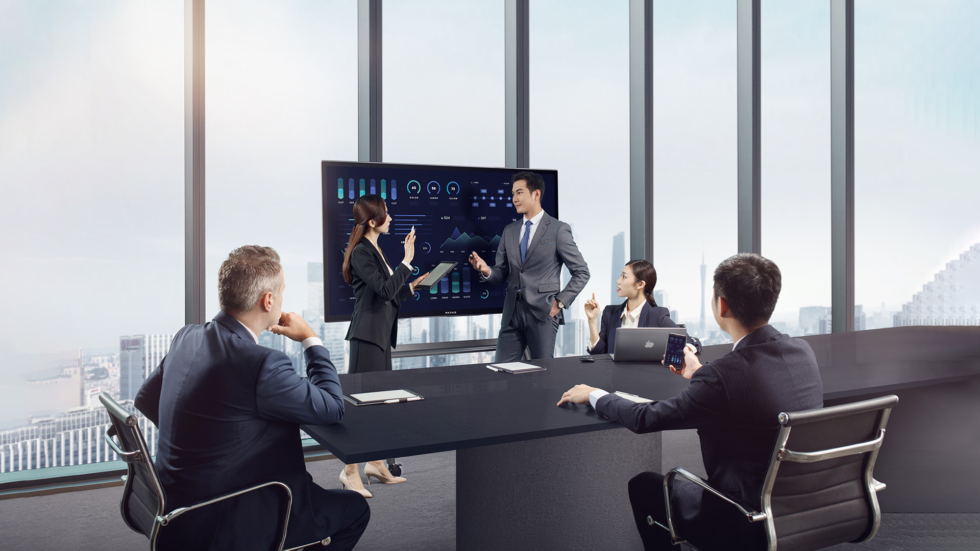 55 inch smart board